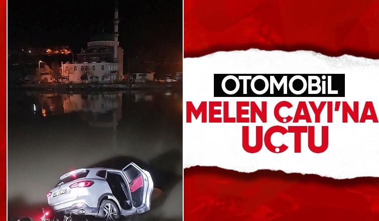 Otomobil ile Melen Çayı'na uçtu