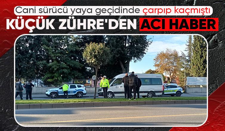 Yaya geçidinde aracın çarptığı küçük Zühre hayatını kaybetti