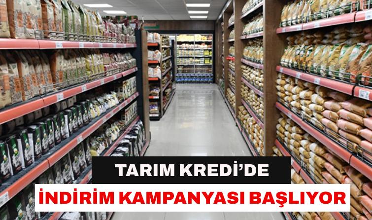 Tarım Kredi'de indirim kampanyası başlıyor