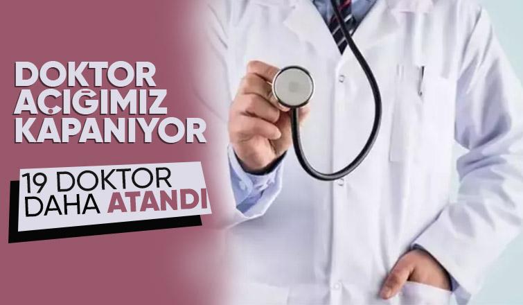 Sakarya'ya 19 doktor atandı