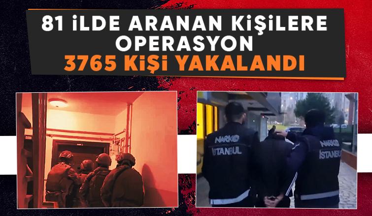 81 İlde Çember-13 operasyonu