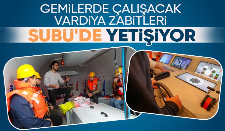 Denizci akademisyenler vardiya zabitleri yetiştiriyor