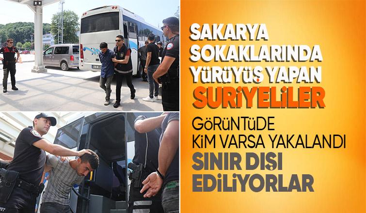 Sakaryada 515 çetesi sınır dışı ediliyor