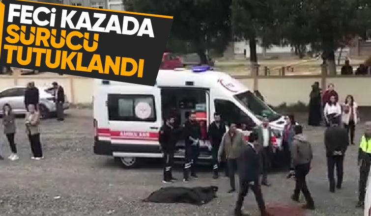 Karasu'da adliye çalışanının öldüğü kazada sürücü tutuklandı