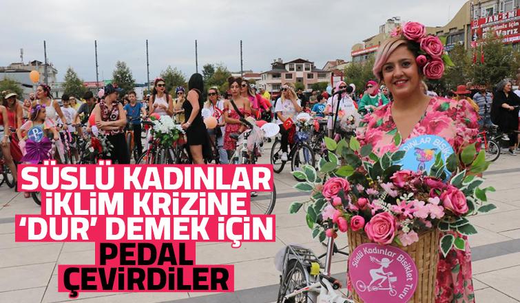 İklim Krizine Dur Demek İçin Pedal Çevirdiler