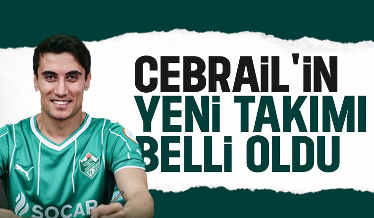 Sakaryaspor'dan ayrılan Cebrail'in yeni adresi belli oldu