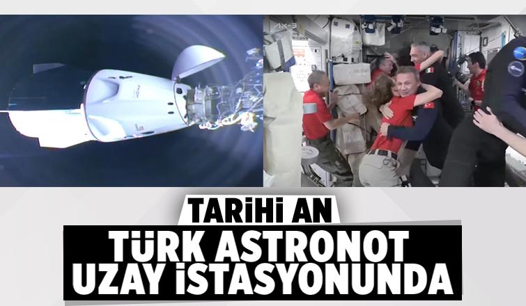 Türkiye’nin ilk astronotu Alper Gezeravcı, ISS’de