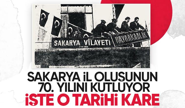 Sakarya'nın İl oluşunun 70. yılı