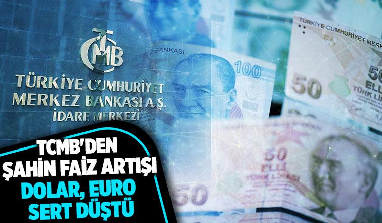 TCMB'den şahin faiz artışı