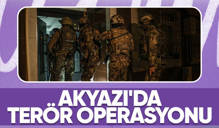 Akyazı'da terör örgütü üyesine operasyon