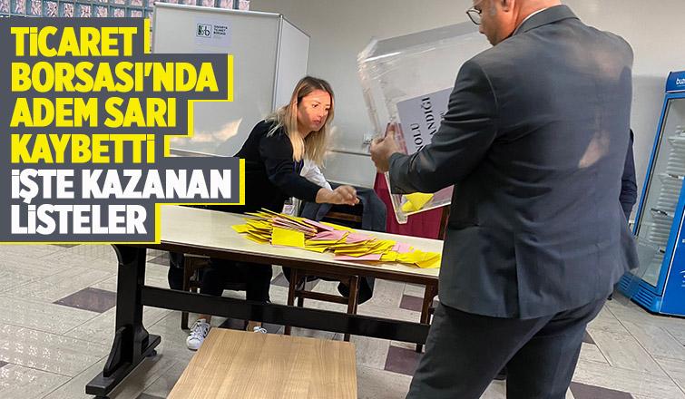 Ticaret Borsası'nda Adem Sarı Kaybetti