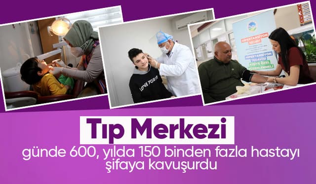 Büyükşehir tıp merkezi hastane gibi