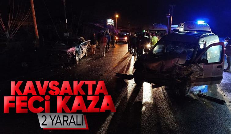 Söğütlü'de kaza: 2 yaralı