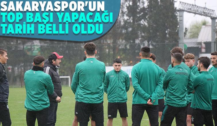 Sakaryaspor'da takvim belli oldu