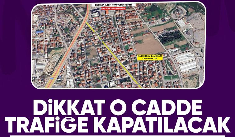 Küpçüler Caddesi için uyarı geldi