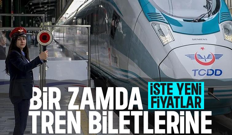 Tren biletlerine zam; İşte yeni tarifeler