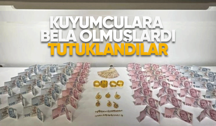 25 kuyumcuyu sahte altınlarla dolandıran 3 kişi tutuklandı