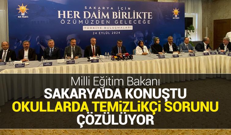 Bakan açıkladı; Sakarya'daki okulllara 370 temizlikçi alınacak