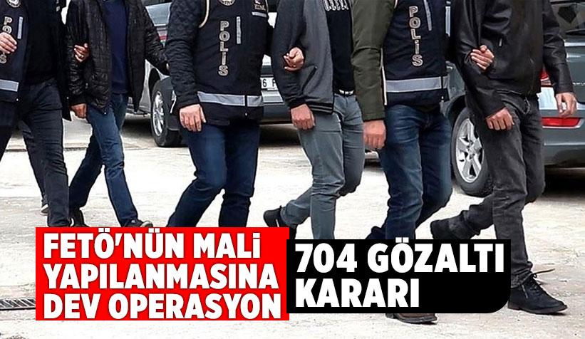 FETÖ'nün Mali Yapılanmasına 59 İlde Operasyon: 543 Gözaltı