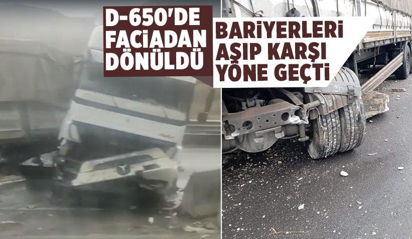 Tır Dehşeti; Karşı Yöne Geçti