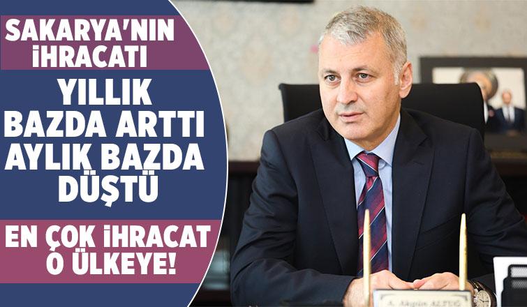 SATSO Başkanı Altuğ'dan ihracat açıklaması