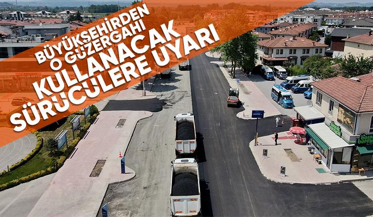 Serdivan'da o cadde trafiğe kapatılacak