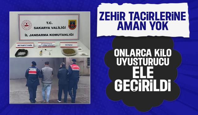 Sakarya'da uyuşturucu operasyonları