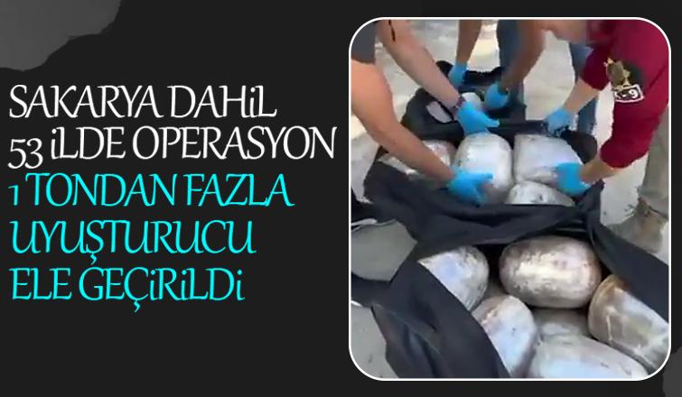 Sakarya dahil 53 ilde operasyon