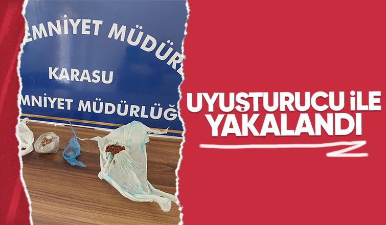 Şüphe üzerine durduruldu, uyuşturucuyla yakalandı