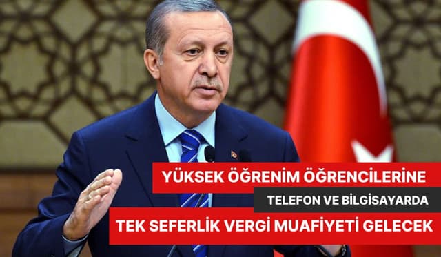 Cep telefonu ve bilgisayar vergi muafiyeti geliyor!