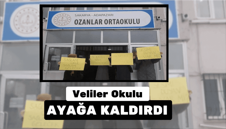 Ozanlar Ortaokulu'nun Velileri Deprem Sonrasında Ortalığı Ayağa Kaldırdı