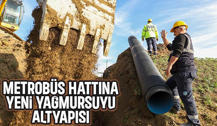 Metrobüs hattında çalışmalar sürüyor SASKİ, Şehir Hastanesi ve Millet 