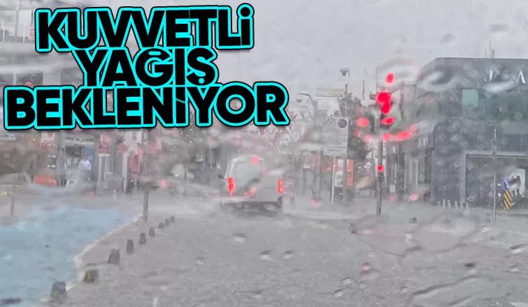 Sakarya için kuvvetli yağış uyarısı