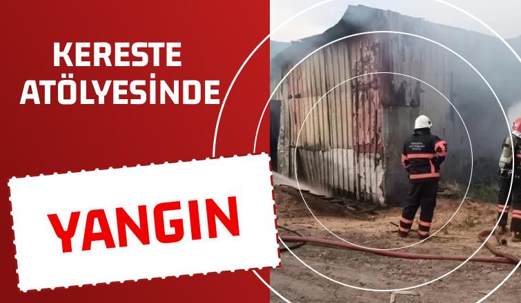 Pamukova'da Fabrika'da Yangın