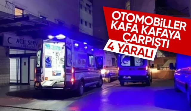 Taraklı'da kaza: 4 yaralı