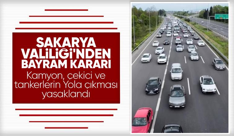 Kamyon, çekici ve tanker cinsi araçlara bayramda trafik yasağı