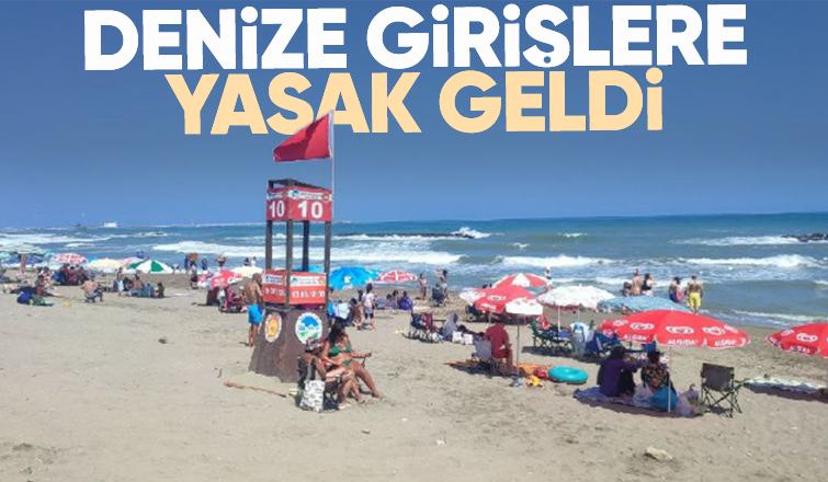 Sakarya'da denize girişler yasaklandı