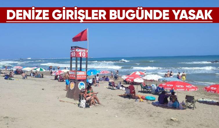 Sakarya'da denize girişler yasaklandı