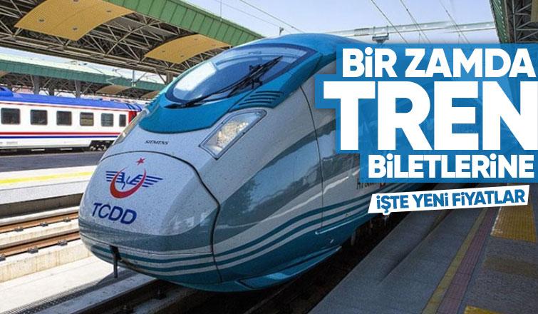 TCDD bilet fiyatlarına zam yaptı