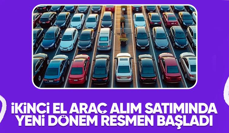 İkinci el araç alım satımında yeni uygulama başladı