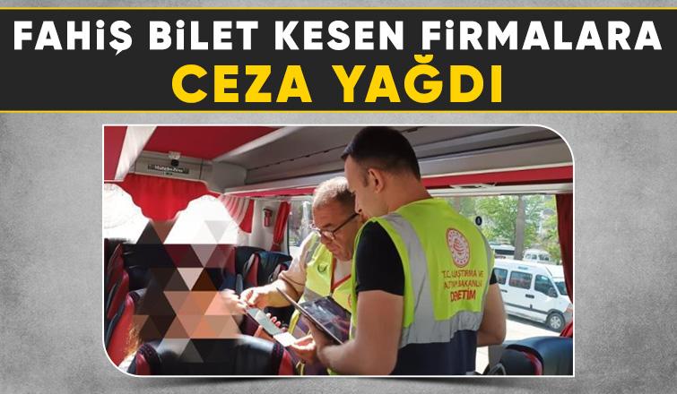 Fahiş bilet fiyatına sıkı denetim