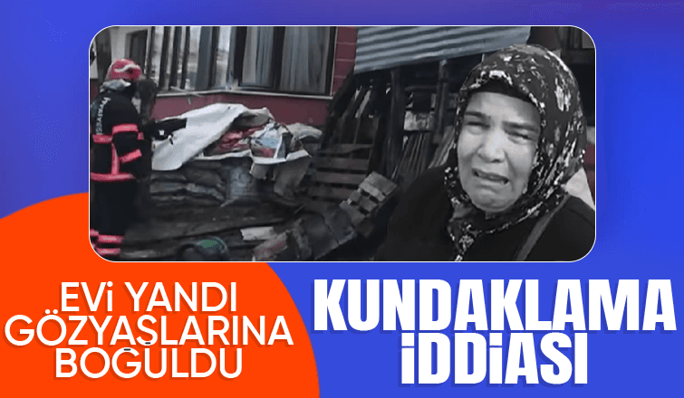 Ev sahibi için evi kundakladı suçlaması