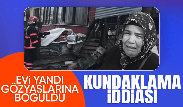 Ev sahibi için evi kundakladı suçlaması