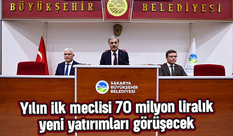 Büyükşehir meclisi toplanıyor