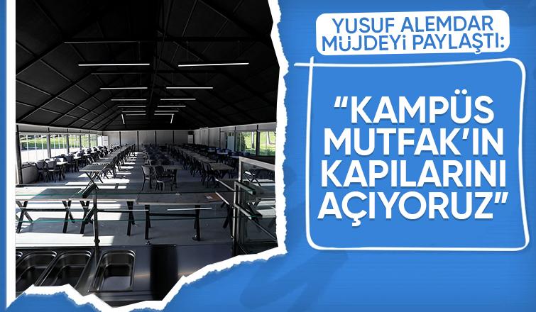 Büyükşehir'in Kampüs Mutfağı kapılarını açıyor