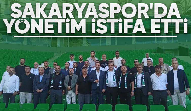 Sakaryaspor başkan ve yönetim istifa etti