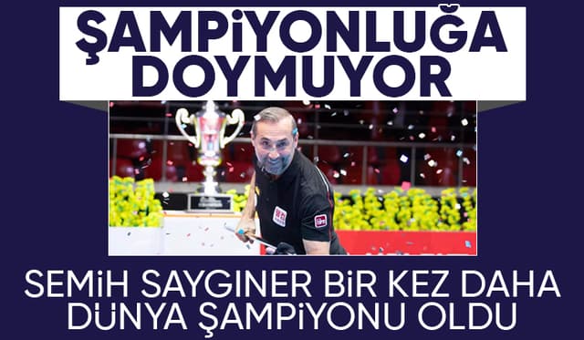 Semih Saygıner dünya şampiyonu oldu