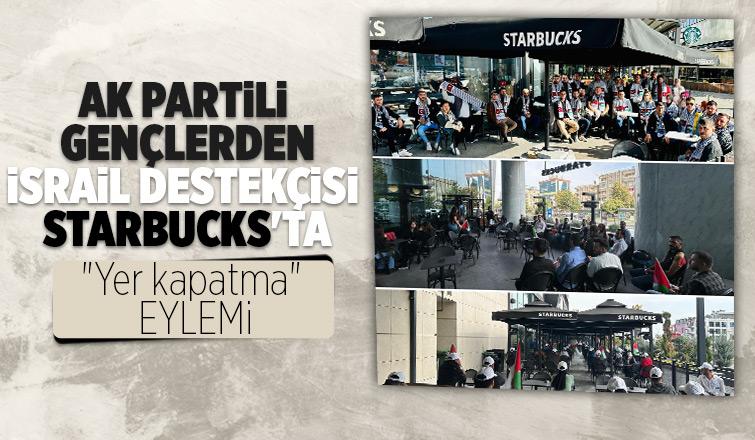 AK Gençlik'ten Starbucks'ta Say Stop eylemi!