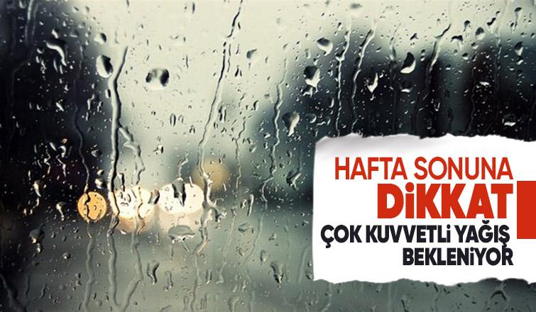 Sakarya'da çok kuvvetli yağış bekleniyor