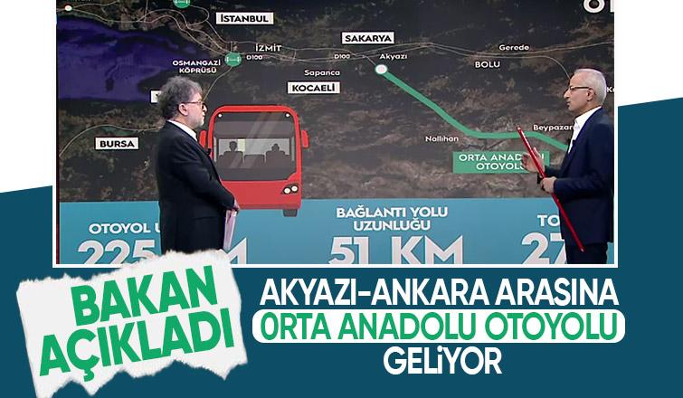 Proje başladı: Akyazı-Ankara arasına yeni otoyol geliyor